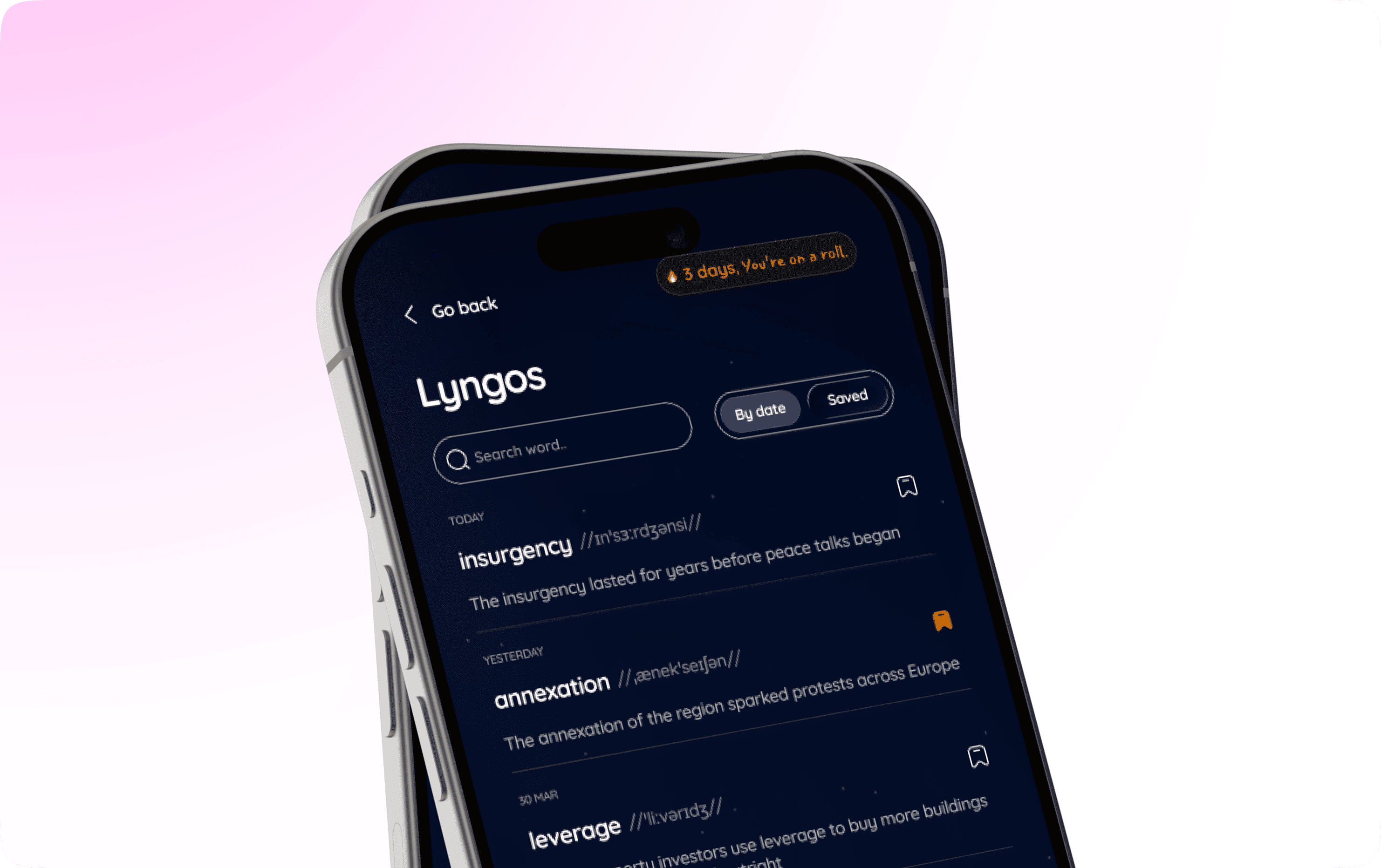 Lyngo landing page